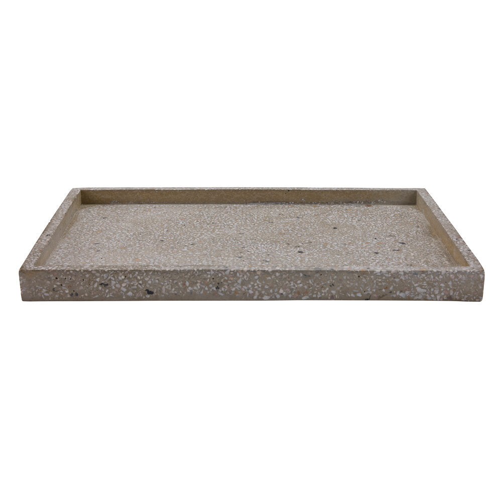 Terrazzo bakke, stor - brun